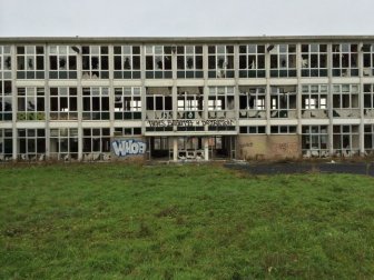 Graffiti Inside an Abandoned Nursing Home