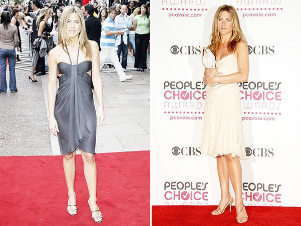 Jennifer Aniston through the ages