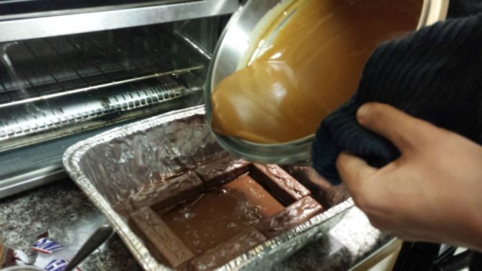 Making of a Giant Snickers