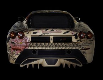 Tattooed Ferrari F430