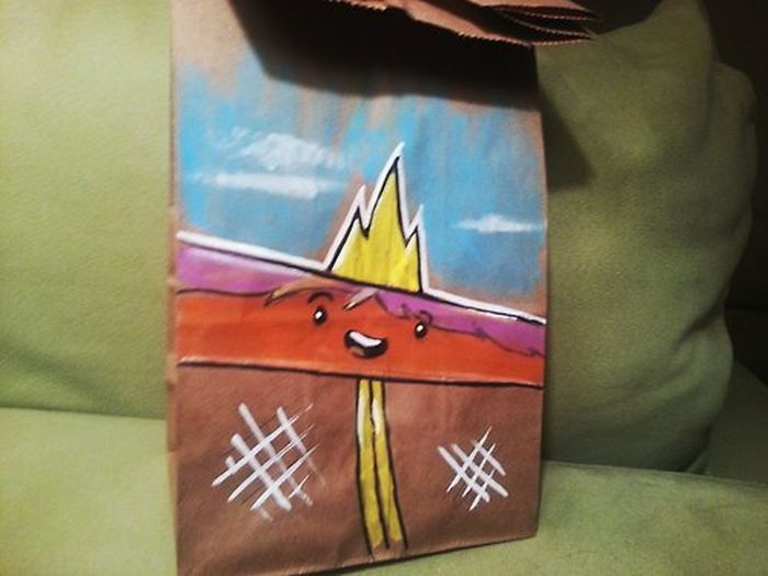 Lunch Bag Art, part 2