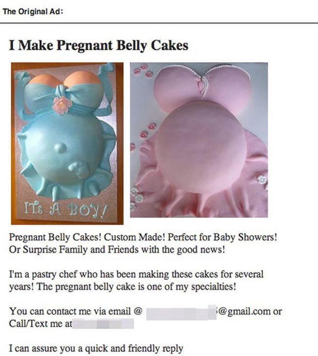 Pregnant Belly Cake Prank