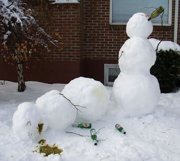 Funny Snowmen