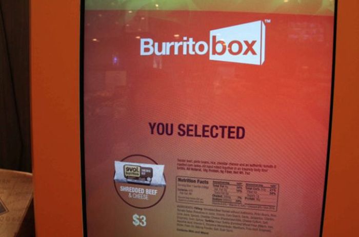 Burrito Vending Machine