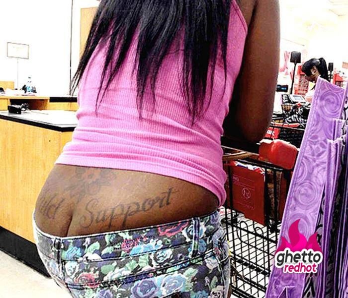 Ghetto Tattoos.