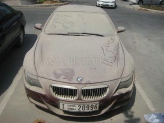 Abandoned BMW M6 
