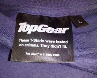Funny Clothing Tags