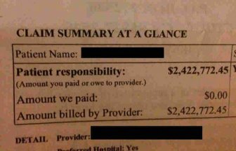 US Medical Bills