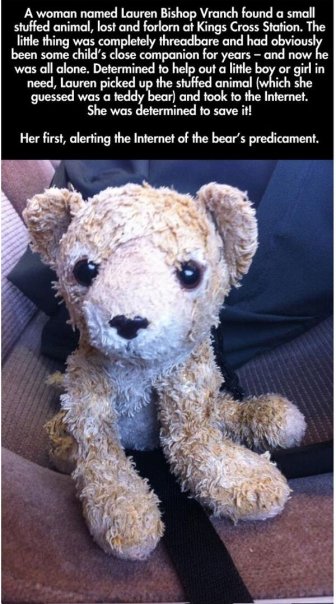 Lost Stuffed Animal