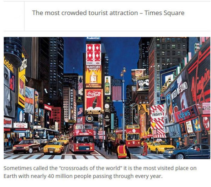 The Most Crowded Places