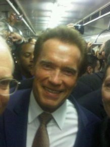 Celebrities on the Subway