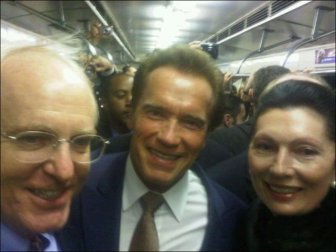 Celebrities on the Subway