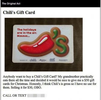 Prank on a Person Who Hates Chili's