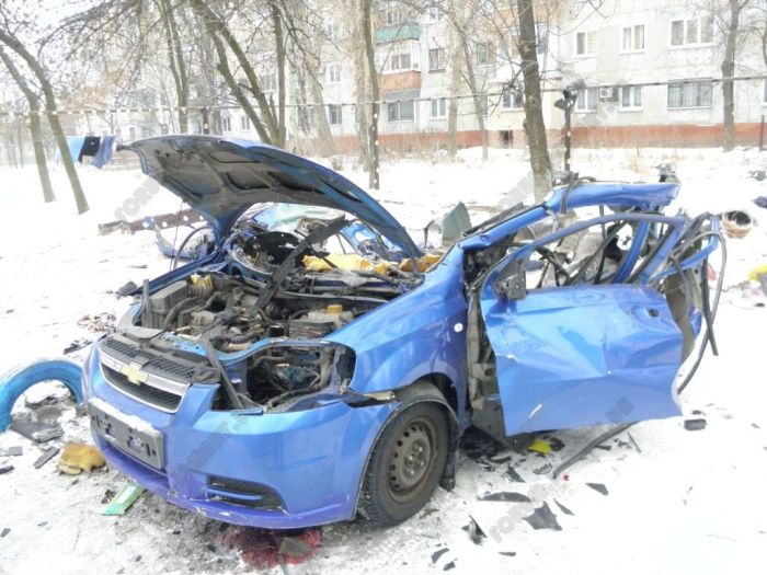 Methane Gas Cylinder Exploded Inside a Car