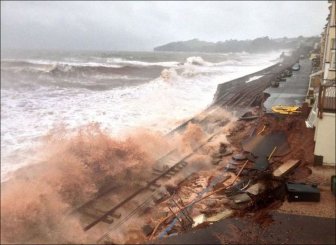 Aftermath of the Storm in the UK