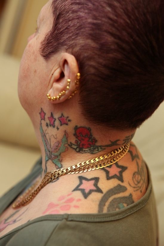 Grandmother with 286 Tattoos