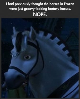 The Horses in Frozen are Real