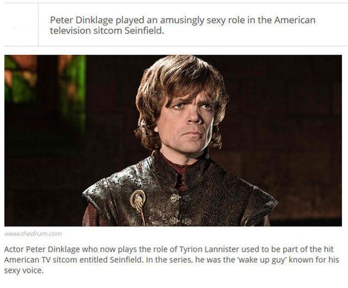 Game of Thrones Facts, part 2