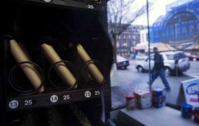 Crack Pipe Vending Machines