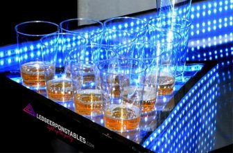 LED Beer Pong Table