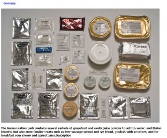 What the World's Armies Eat in the Field