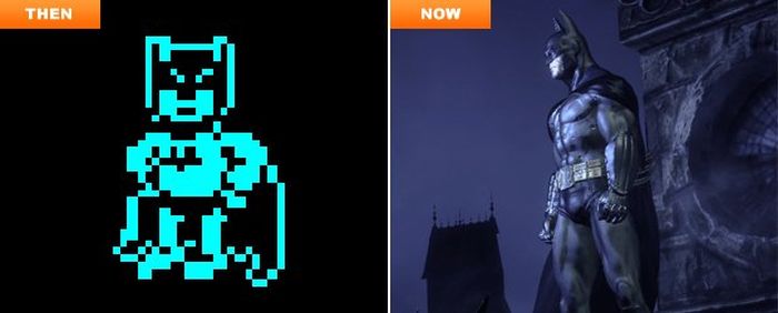 Video Game Characters Then And Now