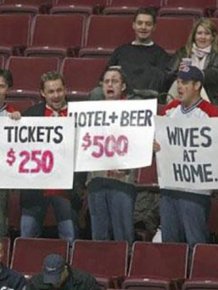 Awesome Sporting Event Signs