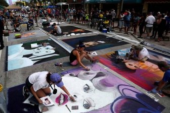 The 20th Annual Lake Worth Street Painting Festival