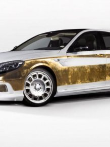 Gold-plated Mercedes-Benz S-Class by Carlsson
