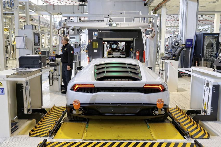 How is made Lamborghini Huracan