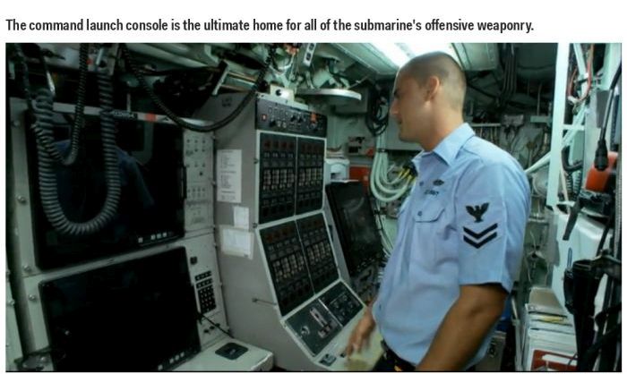 Inside a US Navy Submarine
