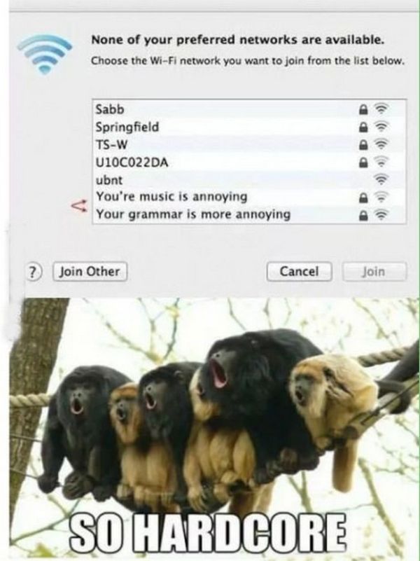 Funny Pictures About Hotspot and WiFi