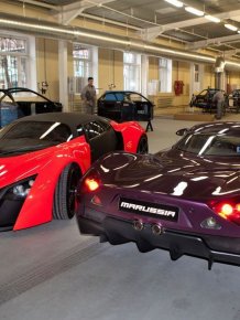 Marussia - how is made Russian supercar