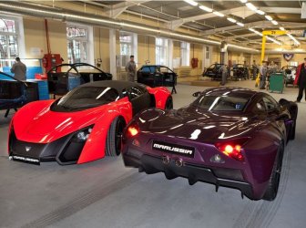 Marussia - how is made Russian supercar