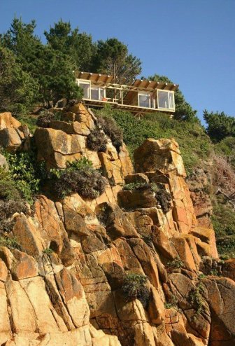 House on the cliff