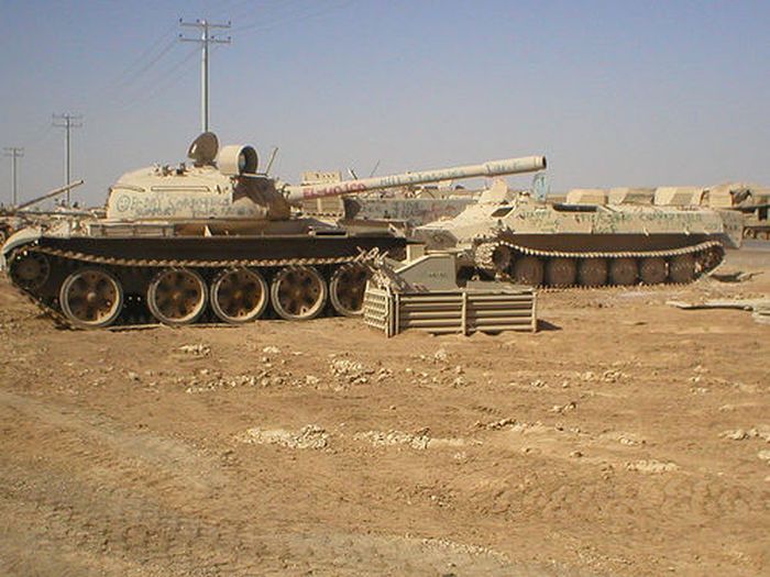Tank Graveyard in Kuwait