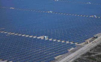 Solarpark Lieberose, a Solar Power Plant in Germany