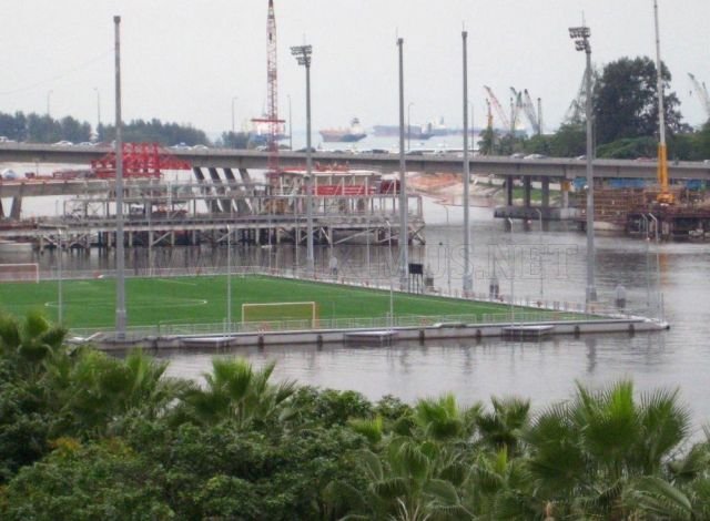 The Floating Stadium of Singapore
