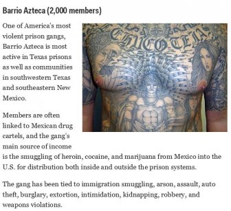The Most Powerful Prison Gangs in the USA
