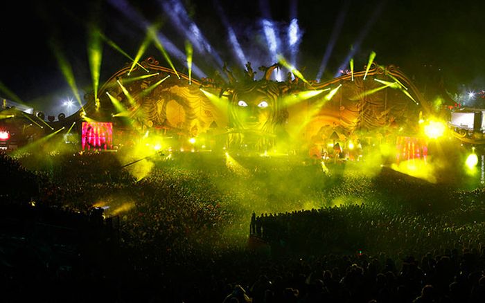Cool EDM Festival Stages