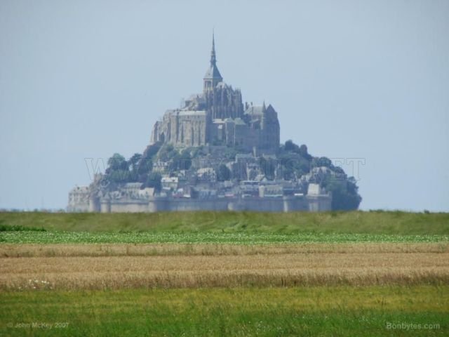 Mont Saint Michel - A Rocky Town in the Middle of the Sea
