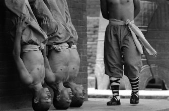 The monks of the Shaolin Temple