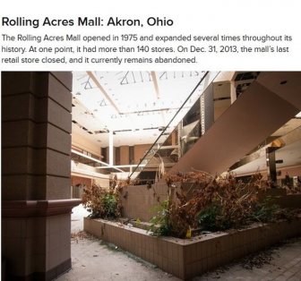 Abandoned Malls in the USA