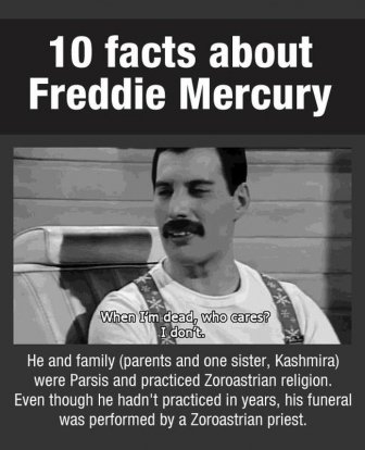 Facts About Freddie Mercury