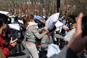 Pillow Fight Day 2014