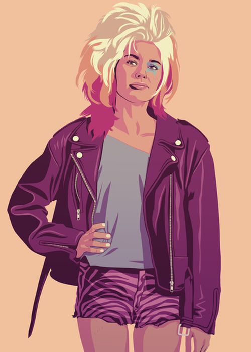 Game of Thrones Characters Re-imagined in 80s/90s Style