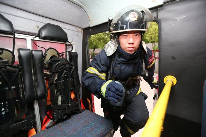 Brave Firefighter