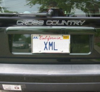 Web-geek license plates