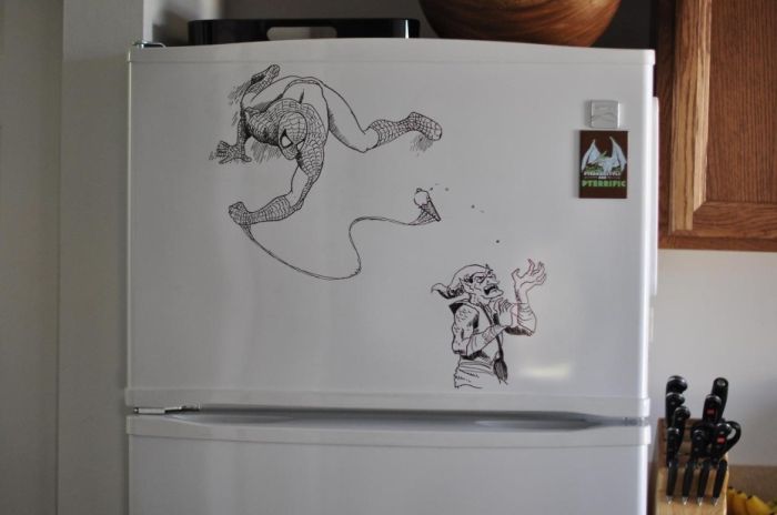 This Artists Turns Refrigerators Into Epic Works Of Art