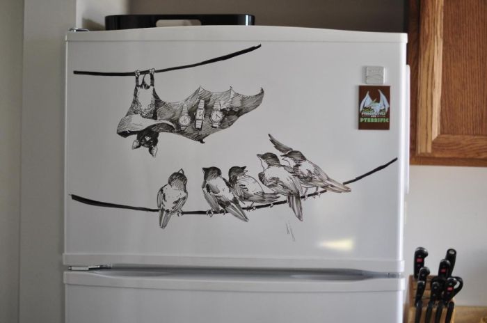 This Artists Turns Refrigerators Into Epic Works Of Art